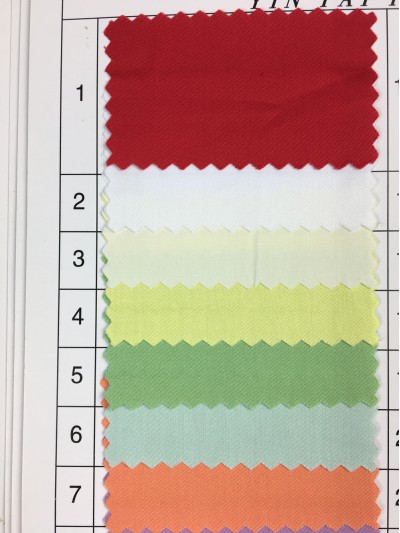  GZ-YGTI  722#  60支緞紋  全棉100％    全工藝環保軋染    側面照